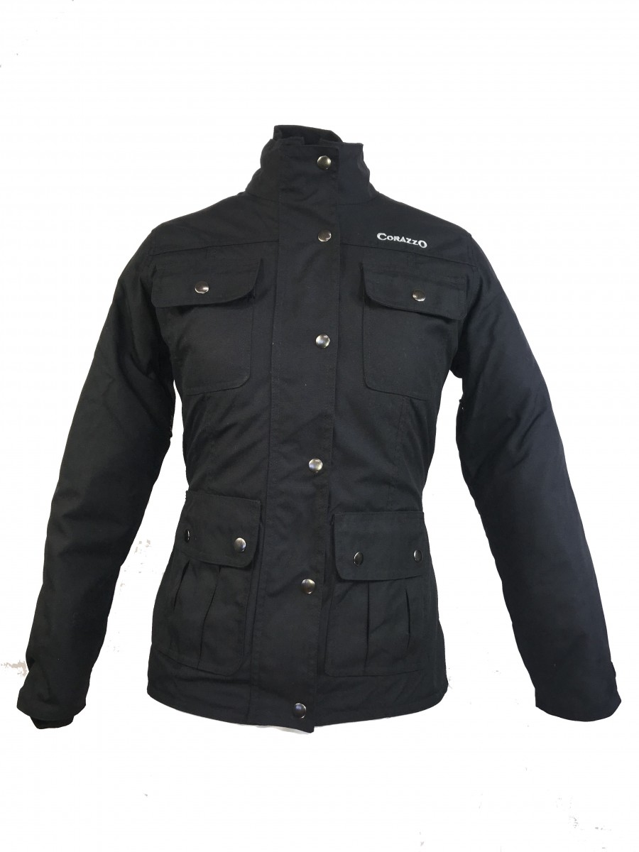 Corazzo Avventura Black Women s Jacket Scooter Central