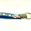 Vespa Blue Wrist Strap Key Ring