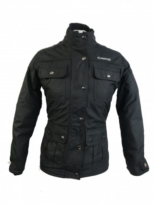 Corazzo Avventura Black Women's Jacket - Image 2