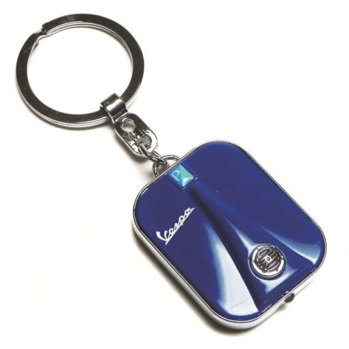 Vespa LED Front Fairing Keyring in Blue