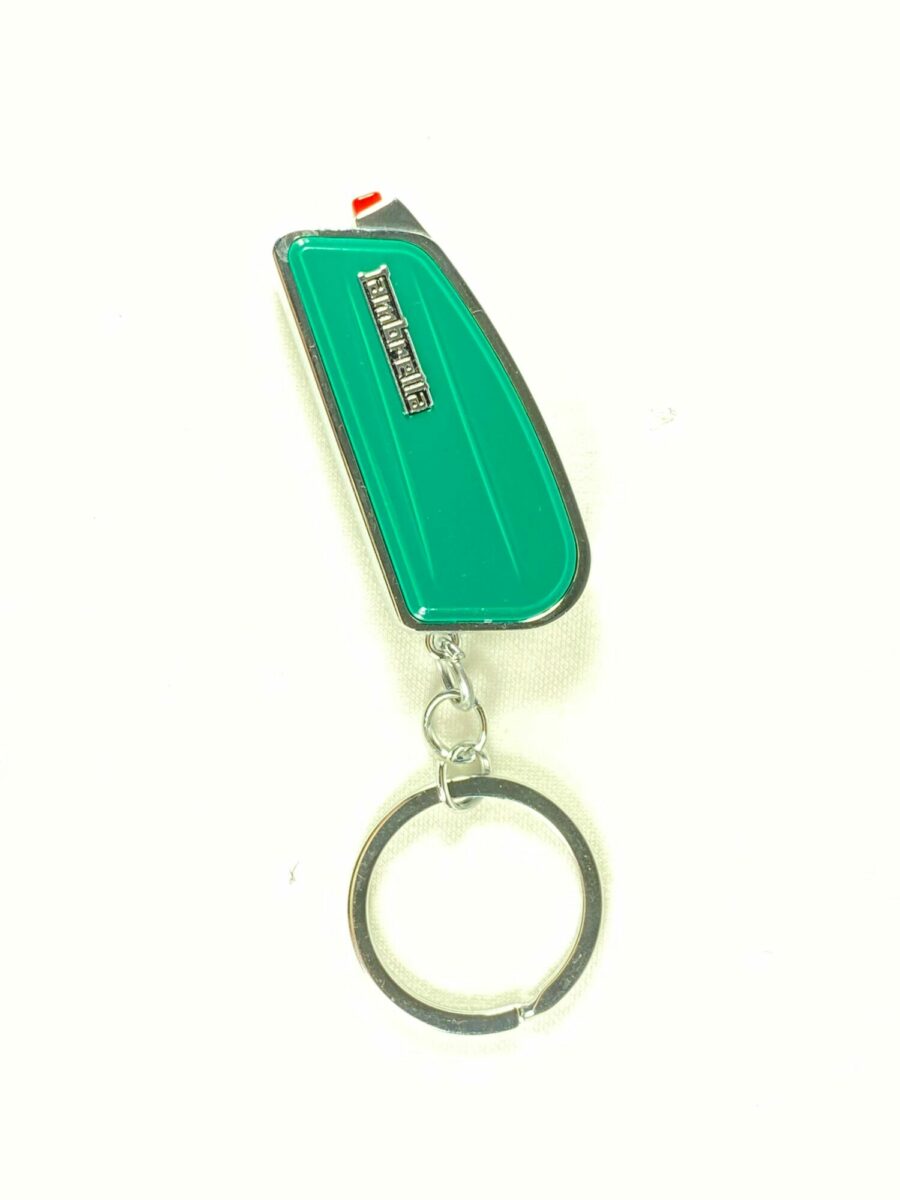 Simson Schwalbe Green Keyring – Moped Motorbike Keychain, Art. 1029, Made In Germany