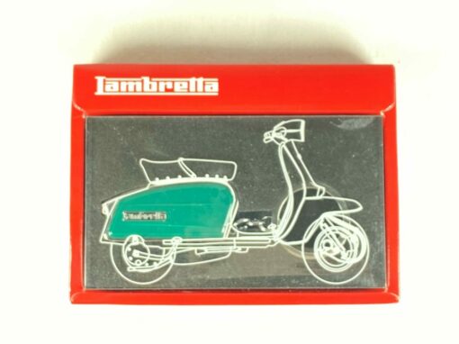 Genuine Lambretta Keyring Green