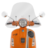 Vespa GTS Clear Windscreen Mid-size