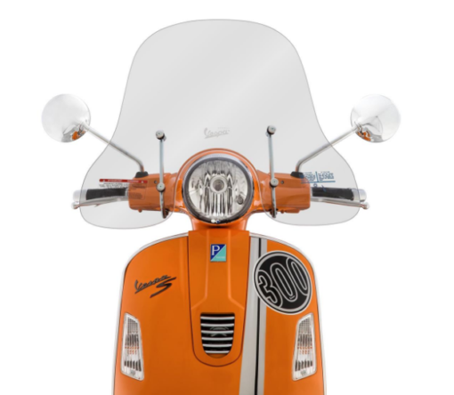 Vespa GTS Clear Windscreen Mid-size