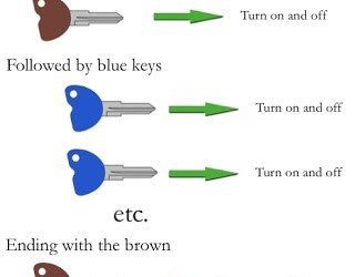 How to code your spare Vespa/Piaggio Key