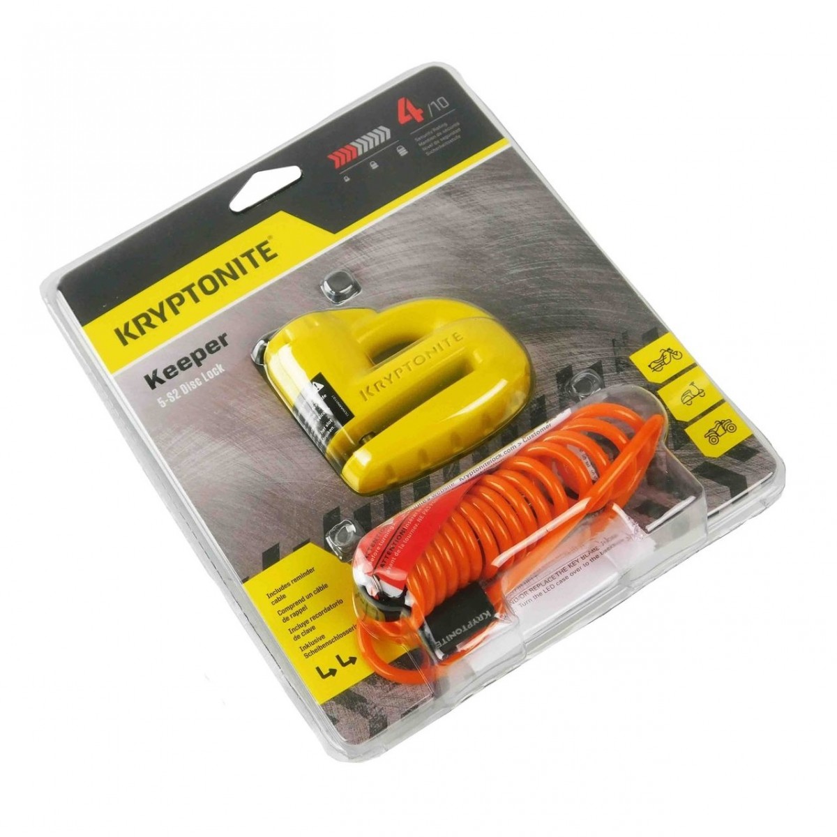 Kryptonite Keeper Disc Lock 5 S2 Scooter Central