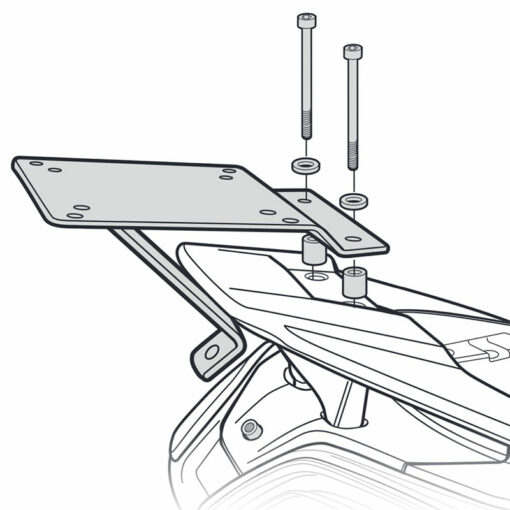 SHAD Fitting Kit - Kymco Downtown 350i - Image 3