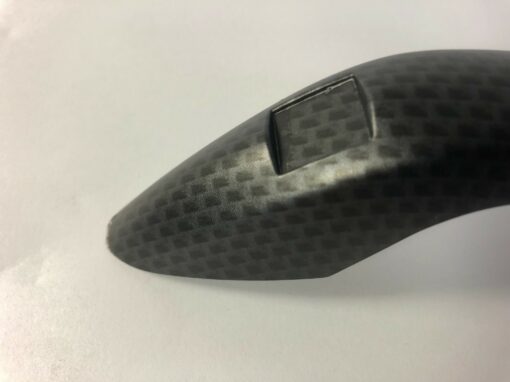 Vespa GTS Carbon Look Front Fender Crest - Image 4