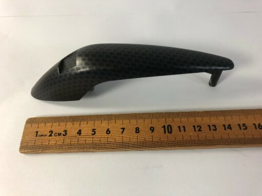 Vespa GTS Carbon Look Front Fender Crest - Image 2