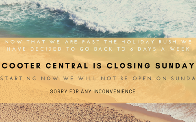 Closed on Sundays