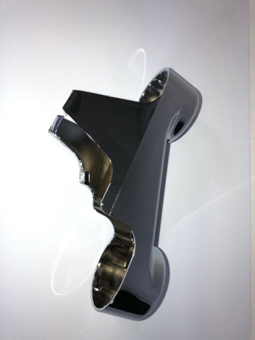 TGB Bellavita 300 Front Suspension Swing Arm Cover Chrome Look 412755C - Image 3