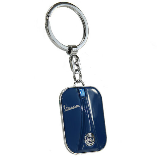 Vespa Front Fairing Keyring in Navy Blue