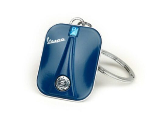 Vespa Front Fairing Keyring in Blue