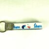 Vespa White Wrist Strap Key Ring - Image 2