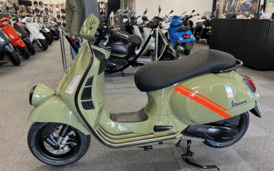 New Vespa GTV 300 ‘Verde Tenace’ for 2025