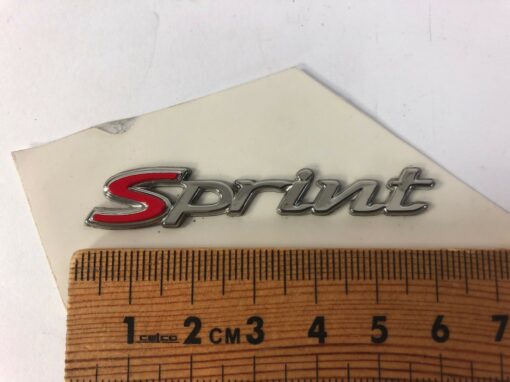 Vespa Sprint Front Body "Sprint" Raised Decal 1B001263 - Image 2